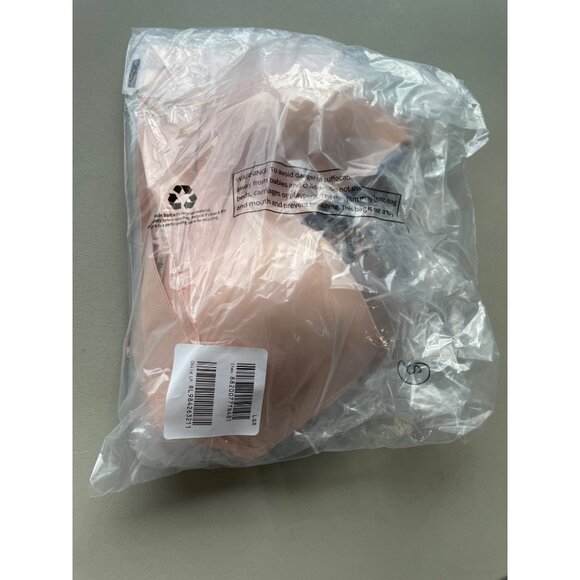 Rhonda Shear 2 Pack Molded Cup Bra with Wrap Back Size Small Pink Beige 649.14 - Picture 4 of 10